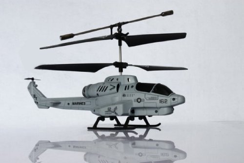 U809 Cobra Missile Launching 3.5 channel RC Helicopter Gyroscope RTF w ...